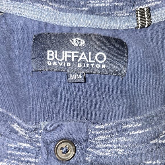 Vintage Buffalo long sleeve shirt, Men's size medium - Picture 3 of 3